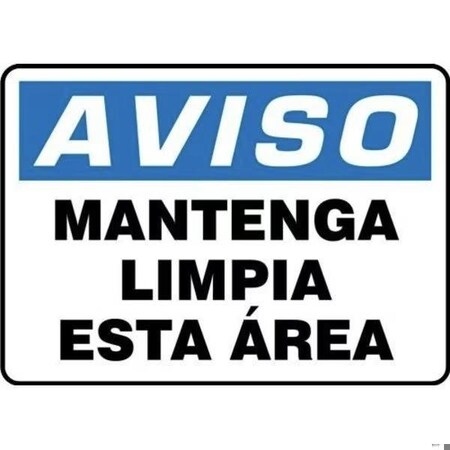 Accuform OSHA NOTICE Safety Sign KEEP THIS SHMHSK845XV SHMHSK845XV